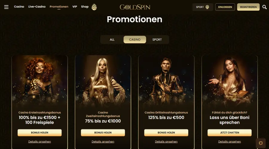 Сasino nit schnelle auszahlung - GoldSpin Casino